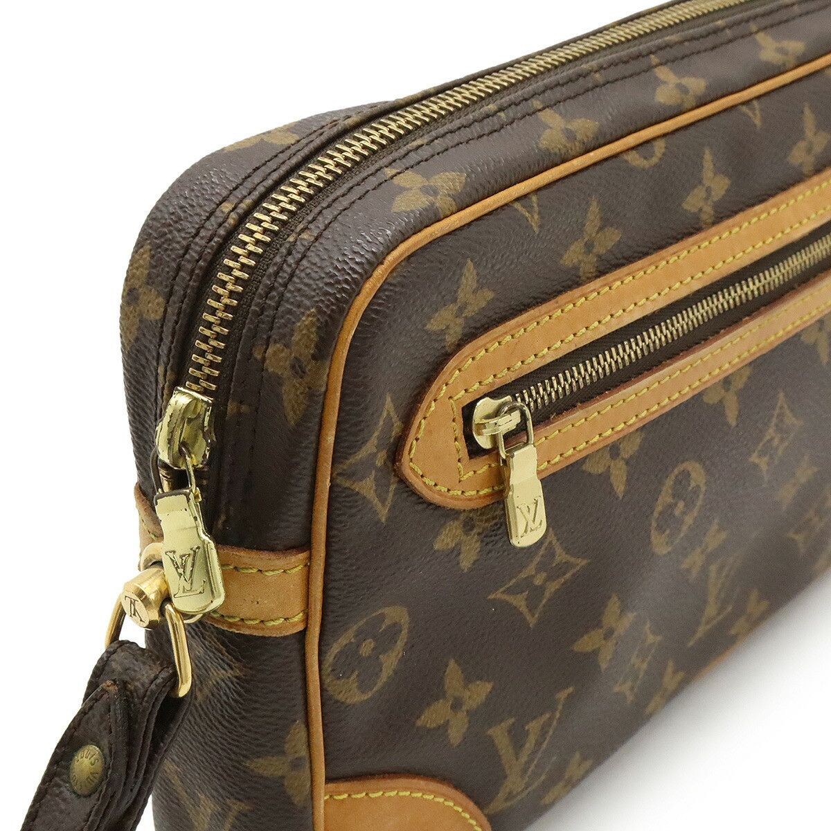 Louis Vuitton Louis Vuitton Louis Vuitton Marly Dragonne Monogram clutch bag Canvas Clutch Bag M51825 DUTY FREE for USA Size ONE SIZE - 5 Thumbnail