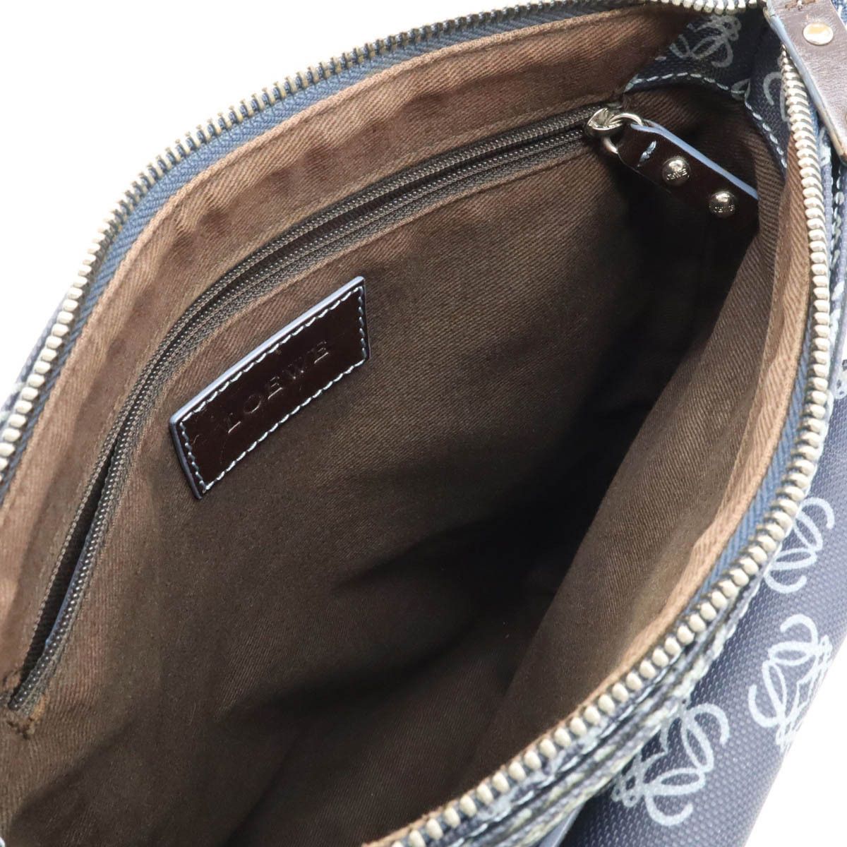 Loewe Loewe Loewe Repeat Anagram PVC Leather Shoulder Bag Canvas Shoulder Bag DUTY FREE for USA Size ONE SIZE - 7 Thumbnail