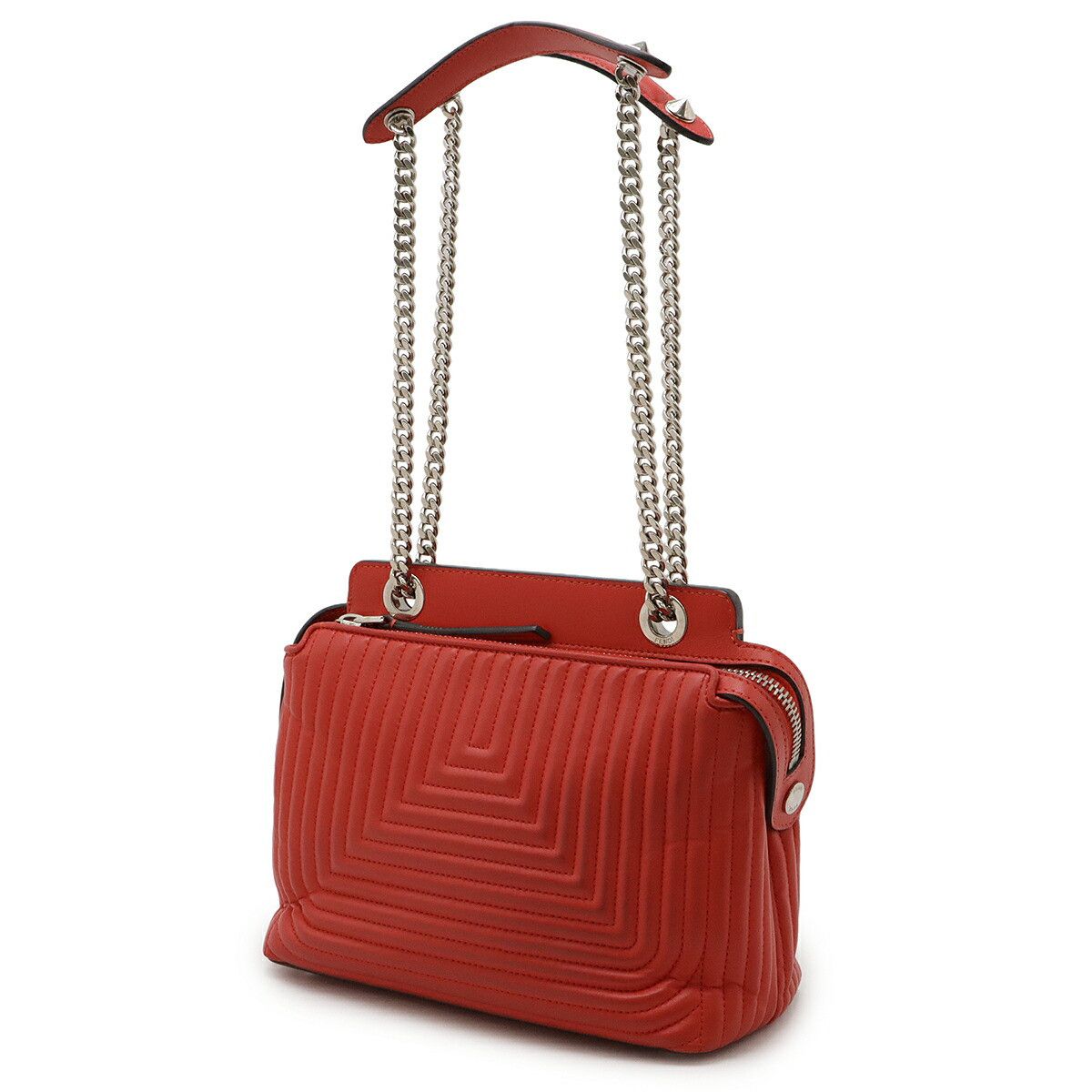 Fendi Fendi Fendi Dotcom Click Leather 2way Shoulder Bag Leather Shoulder Bag 8BN299 DUTY FREE for USA Size ONE SIZE - 2 Thumbnail