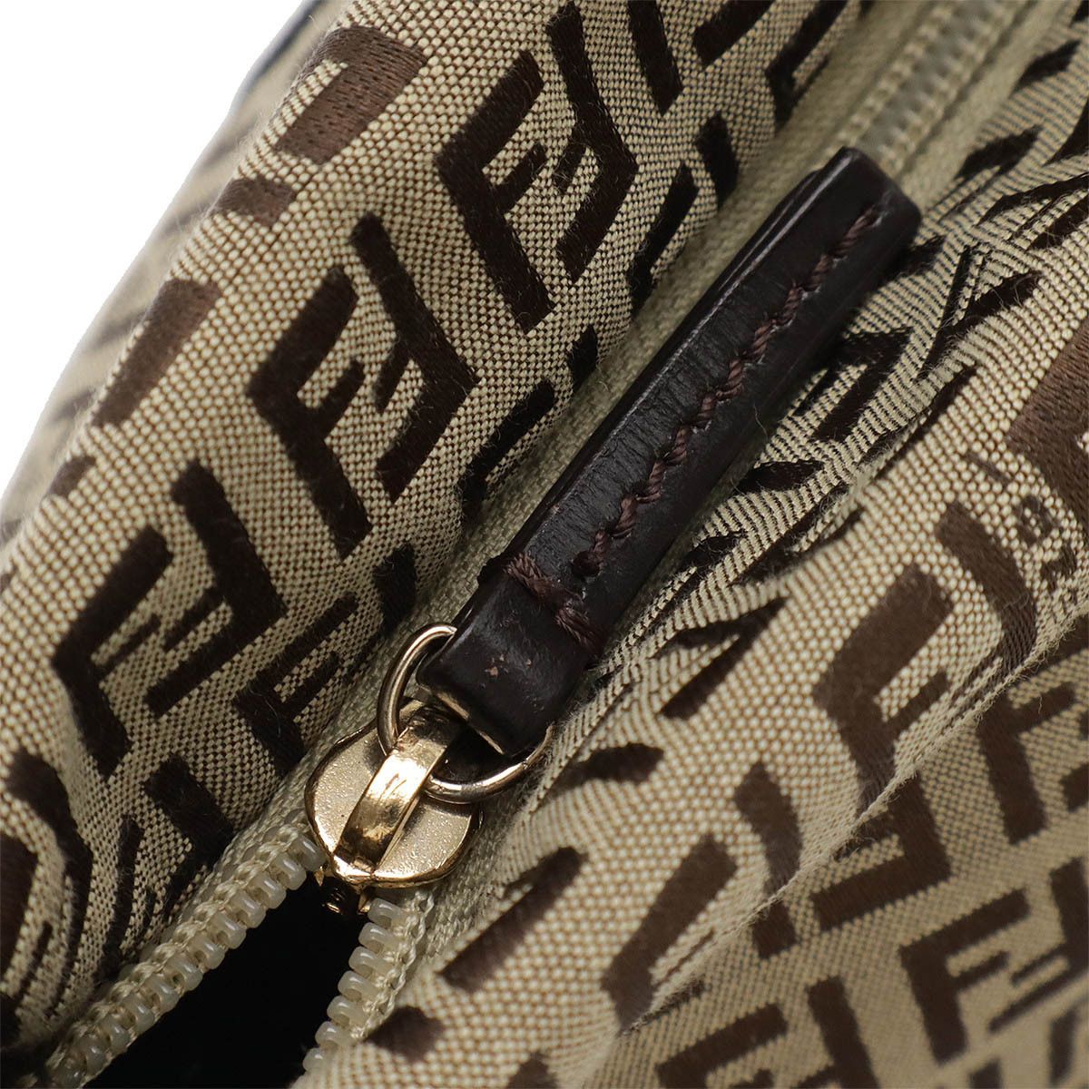 Fendi Fendi Fendi Zucchino Canvas Handbag Canvas Tote Bag 8BH214 Size ONE SIZE - 5 Thumbnail
