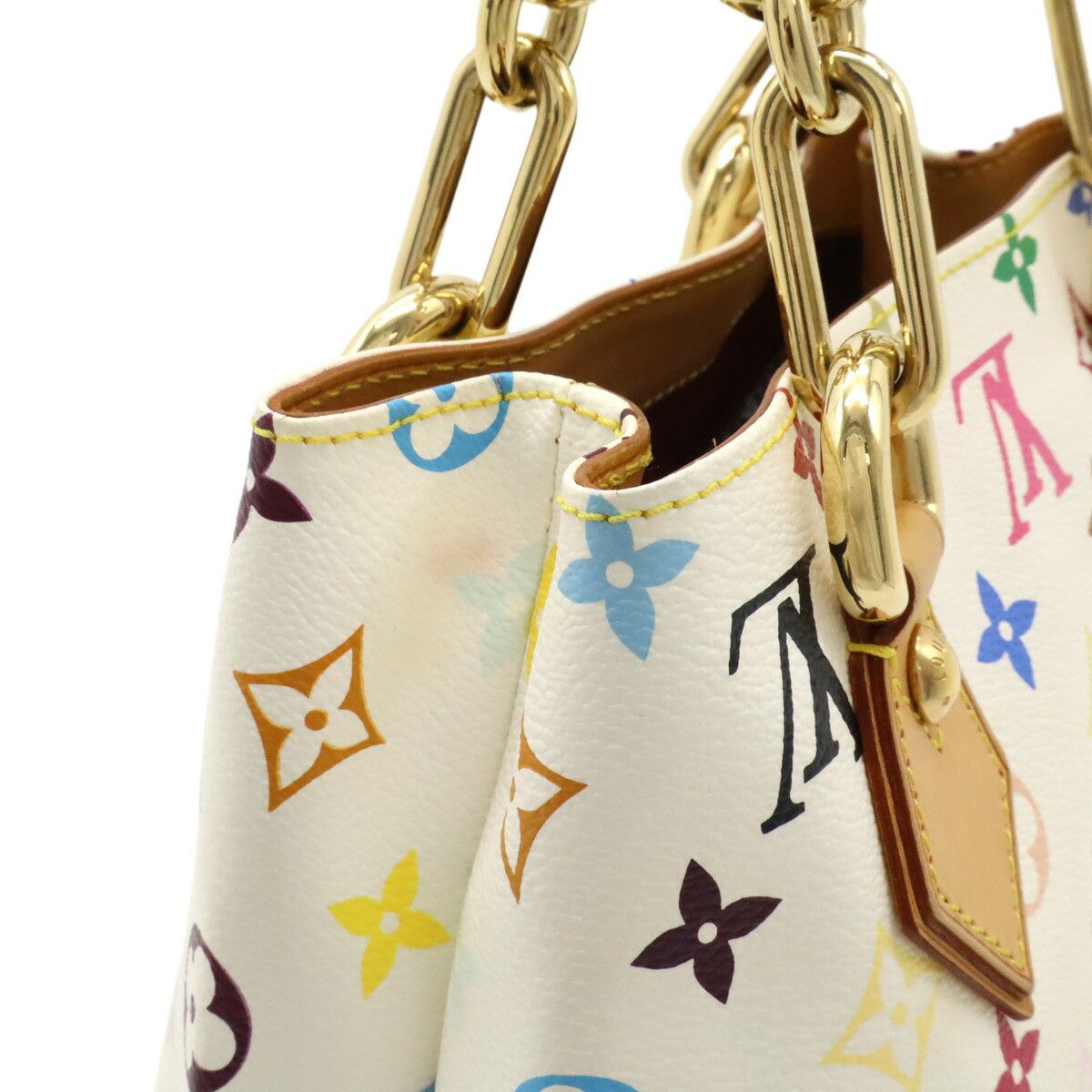 Louis Vuitton Louis Vuitton Louis Vuitton Audra Monogram Multicolor Handbag Canvas Tote Bag M40047 DUTY FREE for USA Size ONE SIZE - 5 Thumbnail