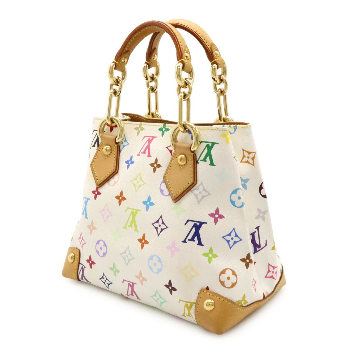 Louis Vuitton Louis Vuitton Louis Vuitton Audra Monogram Multicolor Handbag Canvas Tote Bag M40047 DUTY FREE for USA Size ONE SIZE - 2 Thumbnail