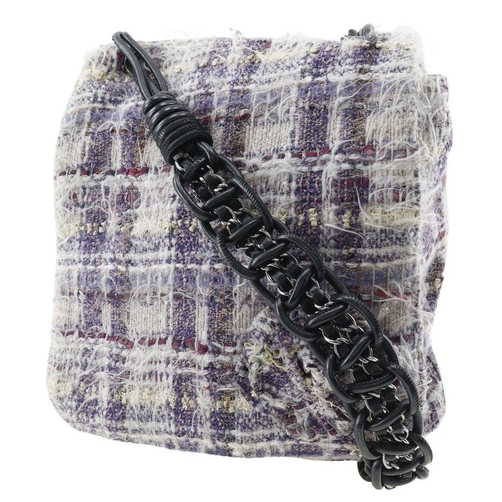 Chanel Chanel Chanel Camellia Tweed Shoulder Bag Others Crossbody Bag DUTY FREE for USA Size ONE SIZE - 2 Thumbnail