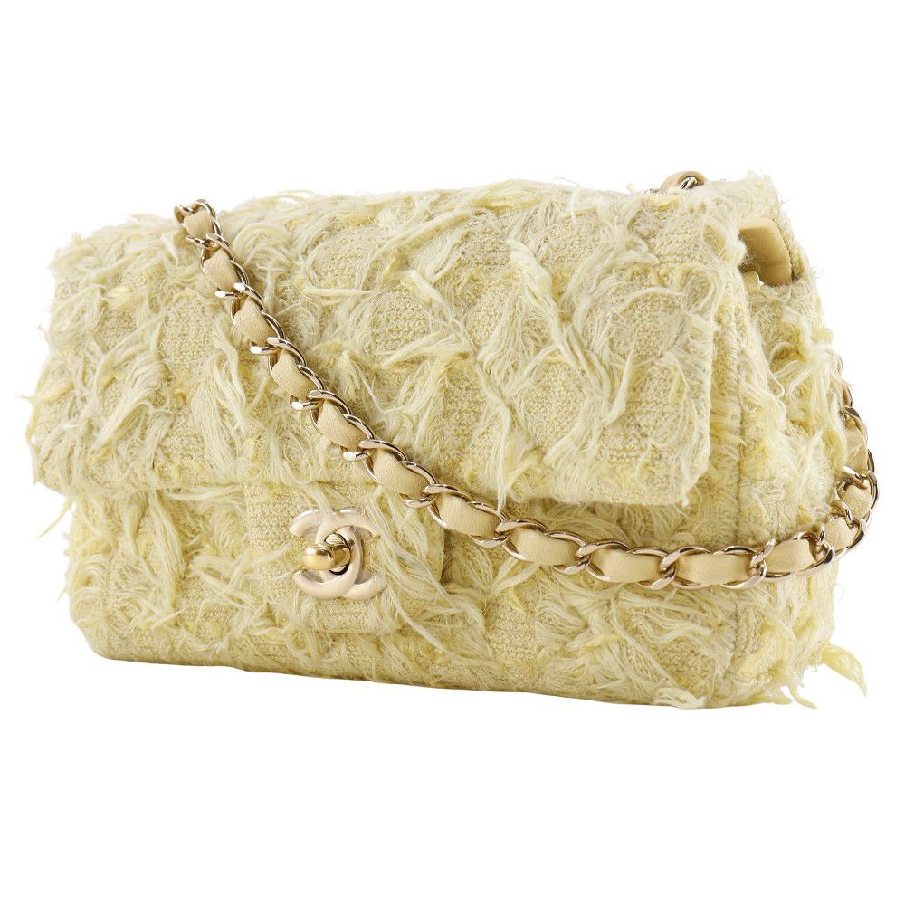 Chanel Chanel Chanel Mini Matelasse Tweed Shoulder Bag Others Shoulder Bag A69900 Size ONE SIZE - 3 Thumbnail