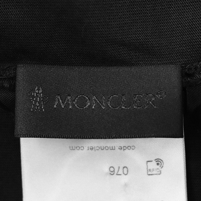 Moncler Moncler Moncler Signature Logo T-shirt Cotton Pullover Cotton T-Shirts 8C00056 89AJS Size ONE SIZE - 8 Thumbnail