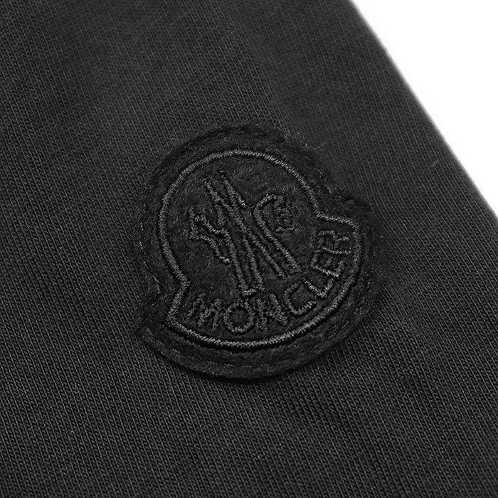 Moncler Moncler Moncler Signature Logo T-shirt Cotton Pullover Cotton T-Shirts 8C00056 89AJS Size ONE SIZE - 5 Thumbnail