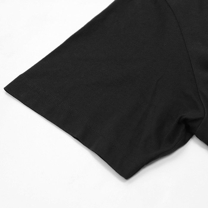 Moncler Moncler Moncler Signature Logo T-shirt Cotton Pullover Cotton T-Shirts 8C00056 89AJS Size ONE SIZE - 4 Thumbnail