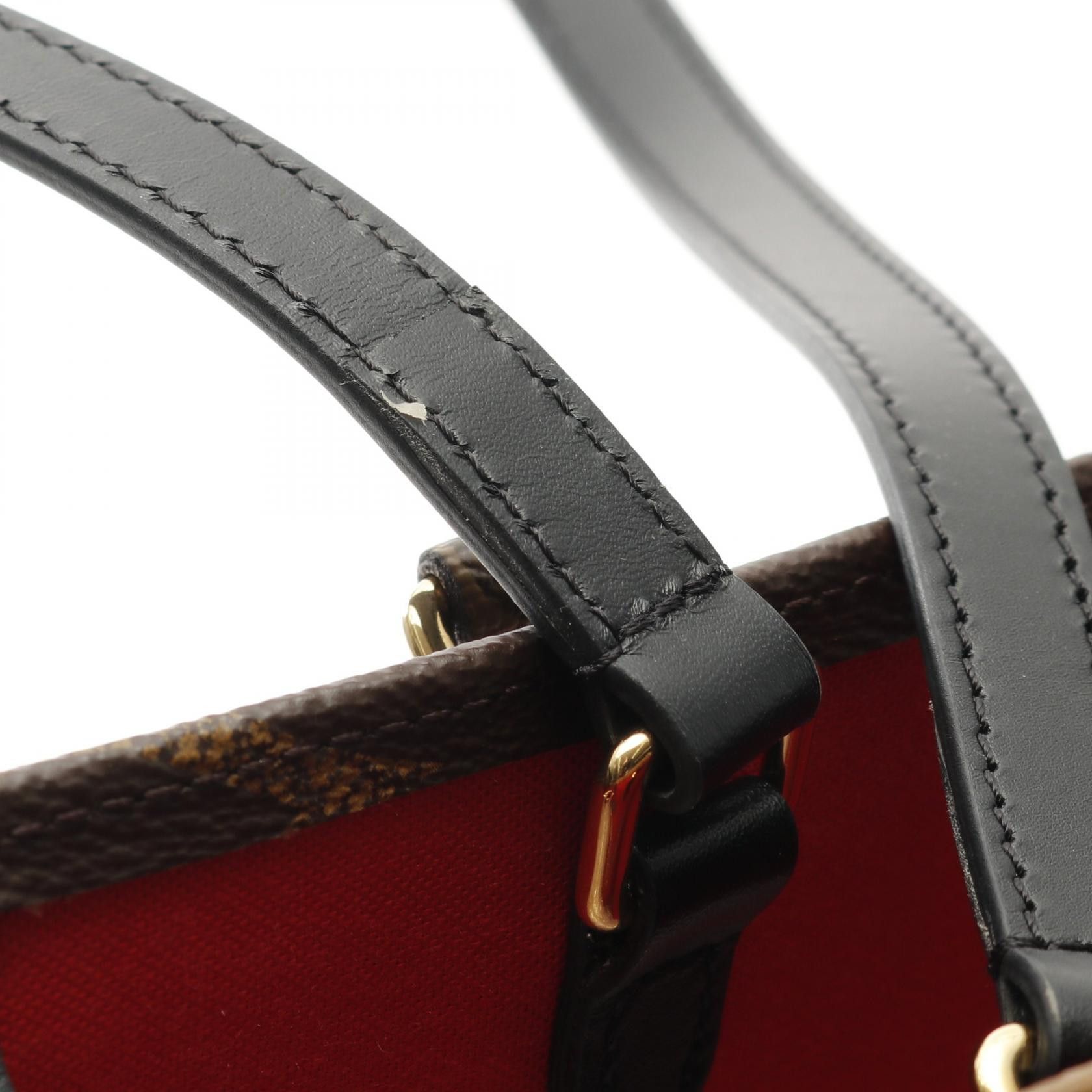 Louis Vuitton Louis Vuitton Louis Vuitton OnTheGo MM Monogram Leather Tote Bag Canvas Tote Bag M45321 Size ONE SIZE - 8 Thumbnail