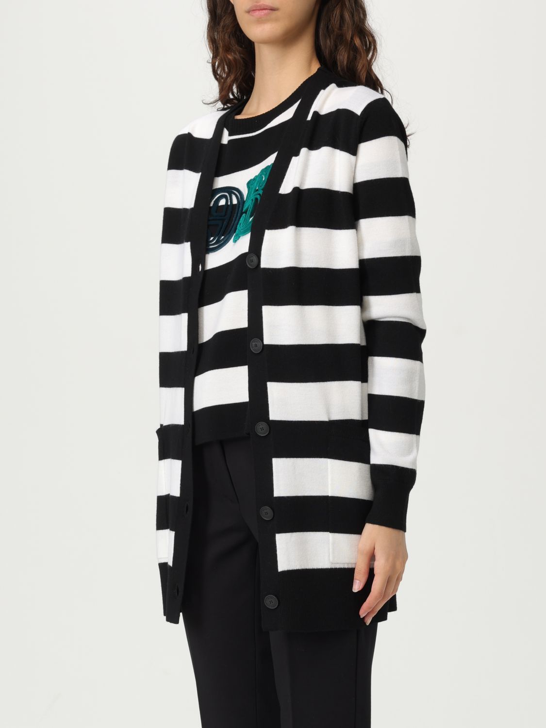 Max Mara Max Mara Sweater Woman White Size S / US 4 / IT 40 - 4 Thumbnail