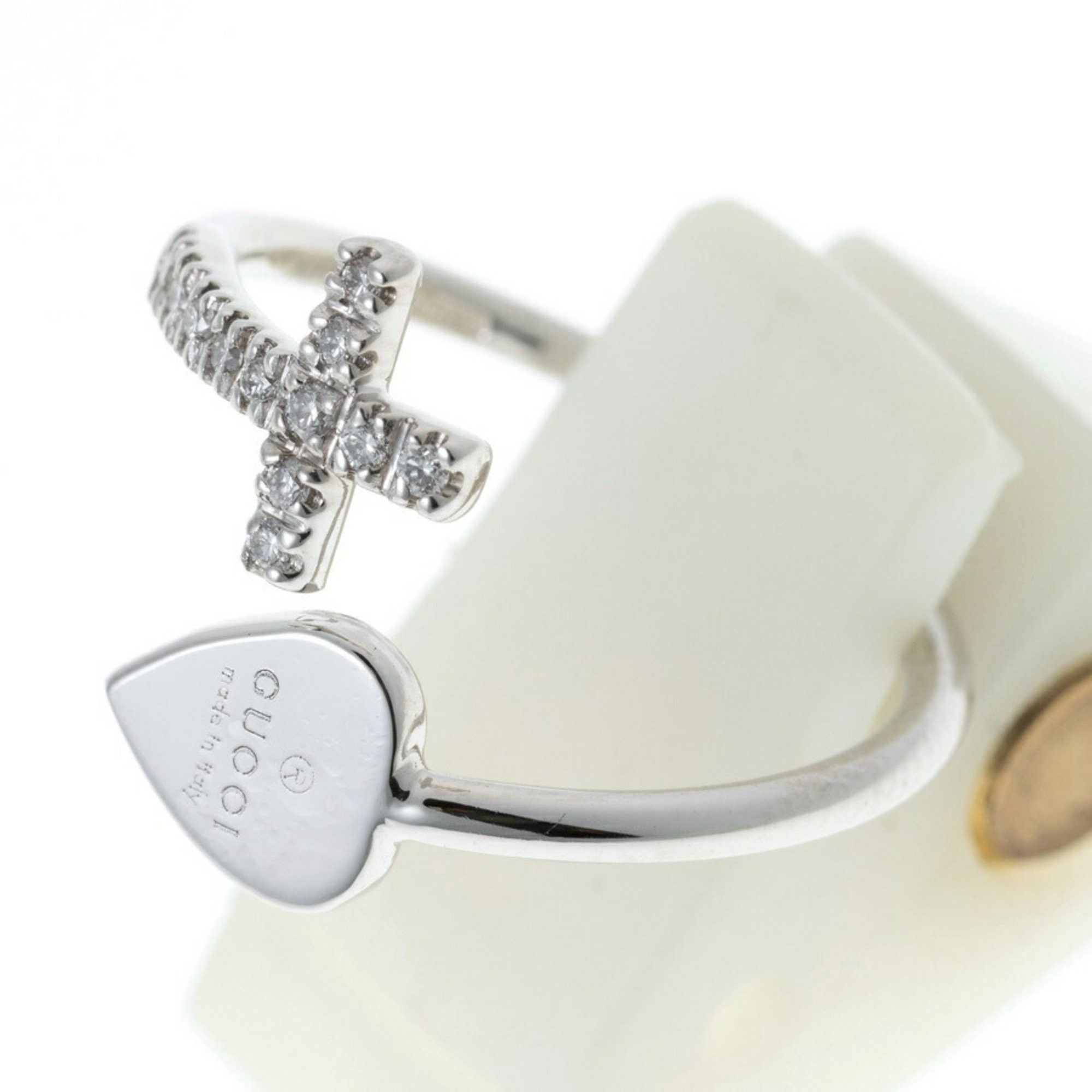 Gucci Gucci Heart ring Size ONE SIZE - 4 Thumbnail