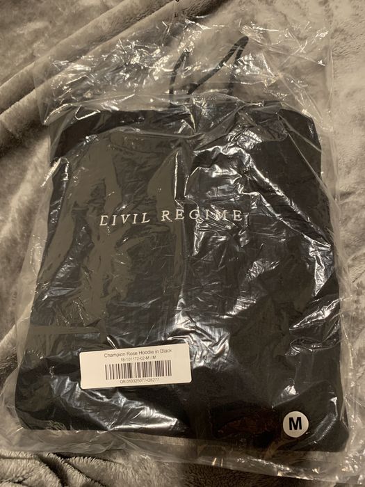 Champion Champion x Civil Regime Rose Hoodie In Black Grailed