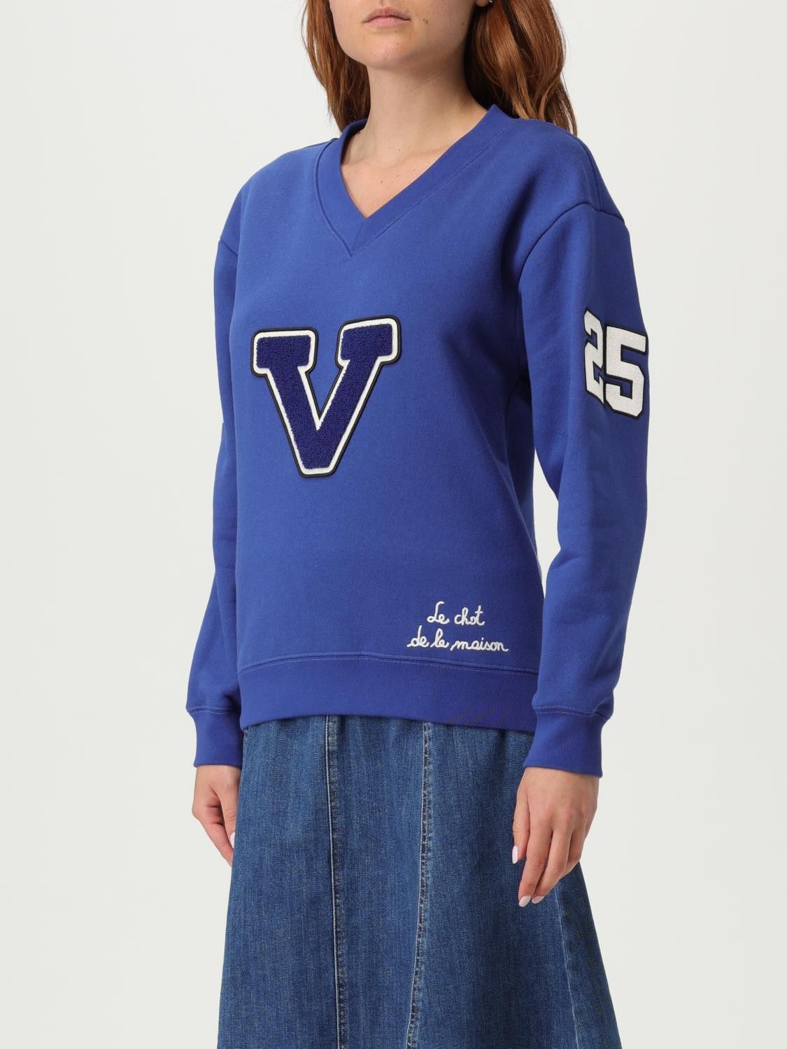 Valentino Valentino Sweatshirt Woman Blue Size S / US 4 / IT 40 - 4 Thumbnail