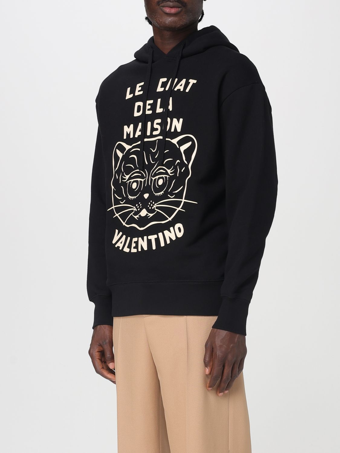 Valentino Valentino Sweatshirt Men Black Size US M / EU 48-50 / 2 - 4 Thumbnail