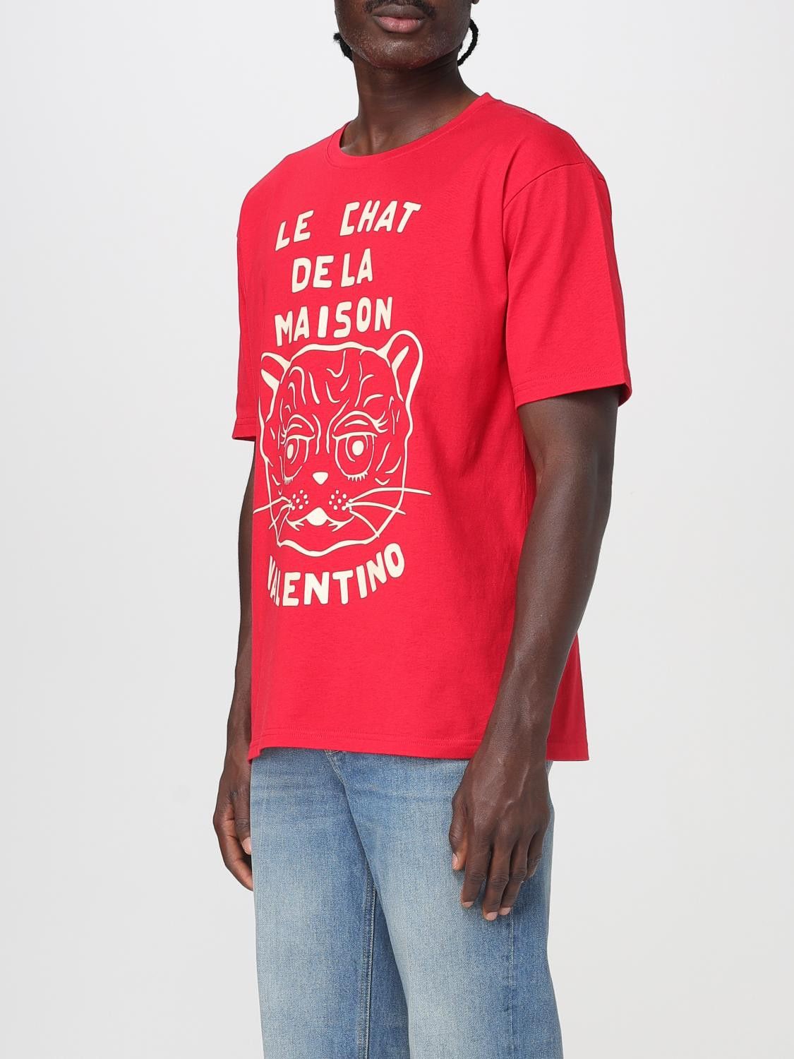 Valentino Valentino T-Shirt Men Red Size US L / EU 52-54 / 3 - 4 Thumbnail