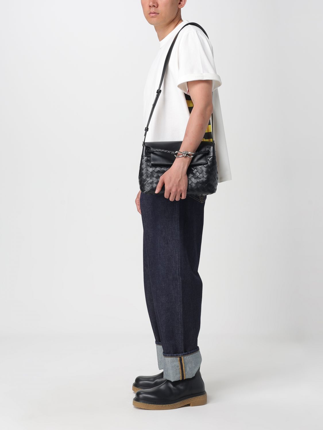 Bottega Veneta Bottega Veneta T-Shirt Men White Size US S / EU 44-46 / 1 - 2 Thumbnail