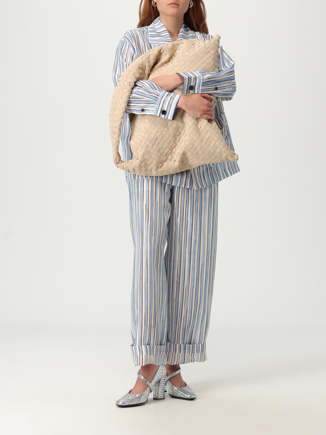 Bottega Veneta Bottega Veneta Suit Separate Woman Gnawed Blue Size M / US 6-8 / IT 42-44 - 2 Thumbnail