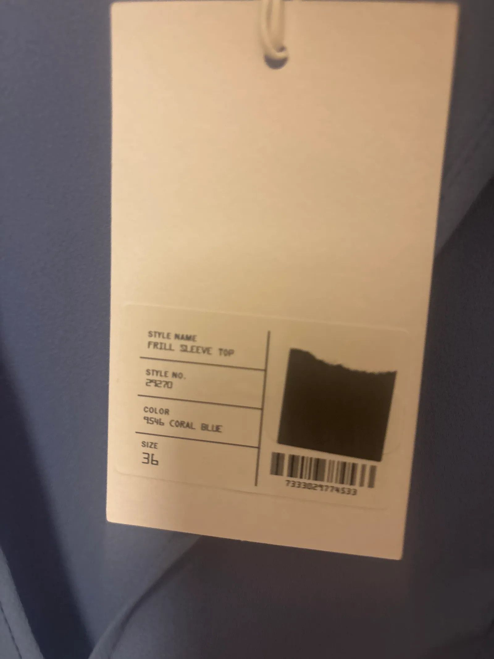 Filippa K Filippa K Frill Sleeve Top Top Size XS / US 0-2 / IT 36-38 - 3 Thumbnail