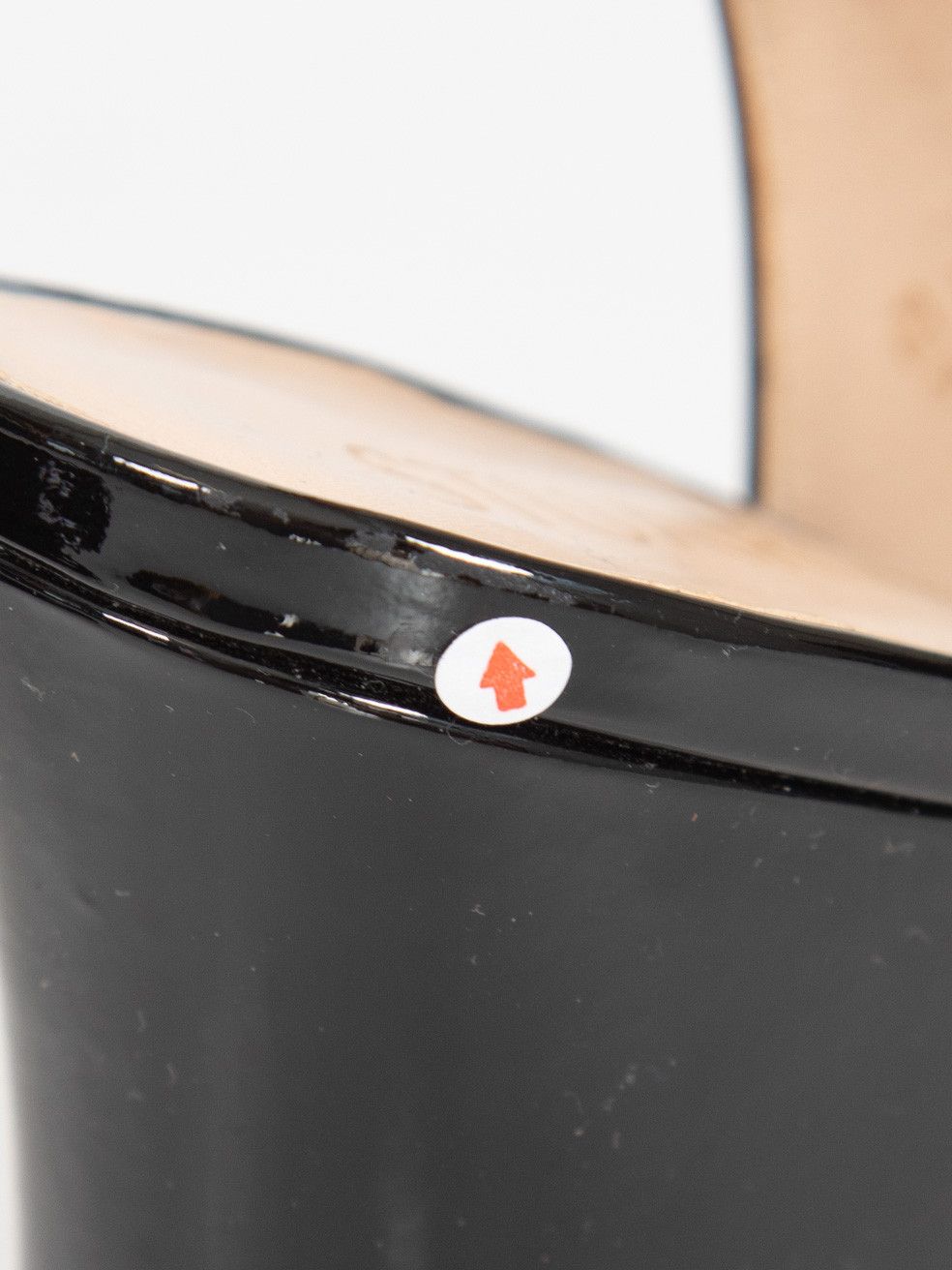 Stuart Weitzman Black Patent Round Toe Slingback Heels Size US 6.5 / IT 36.5 - 7 Thumbnail