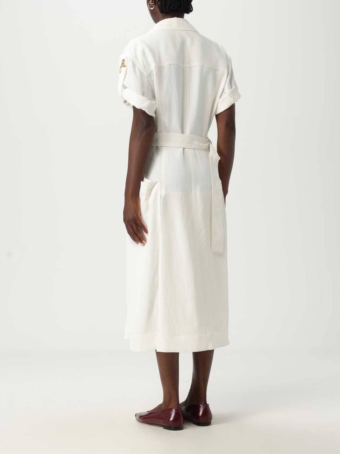 Bottega Veneta Bottega Veneta Dress Woman White Size M / US 6-8 / IT 42-44 - 2 Thumbnail
