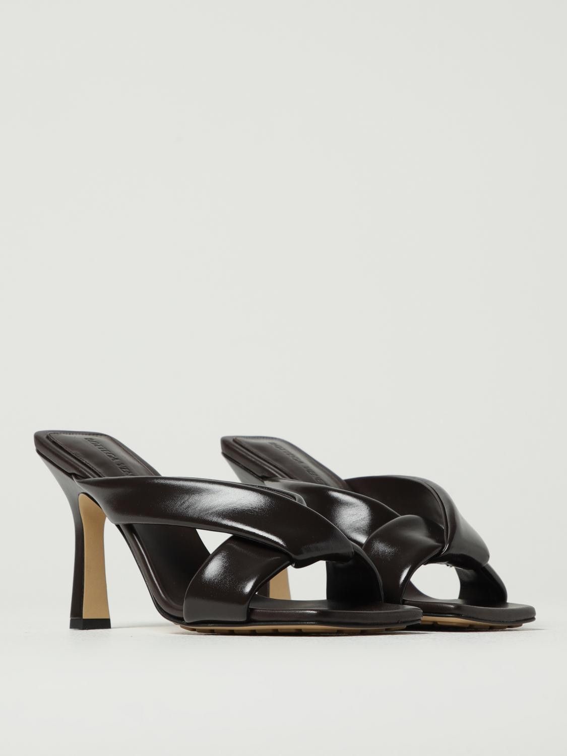 Bottega Veneta Bottega Veneta Heeled Sandal Woman Dark Size US 7.5 / IT 37.5 - 2 Thumbnail