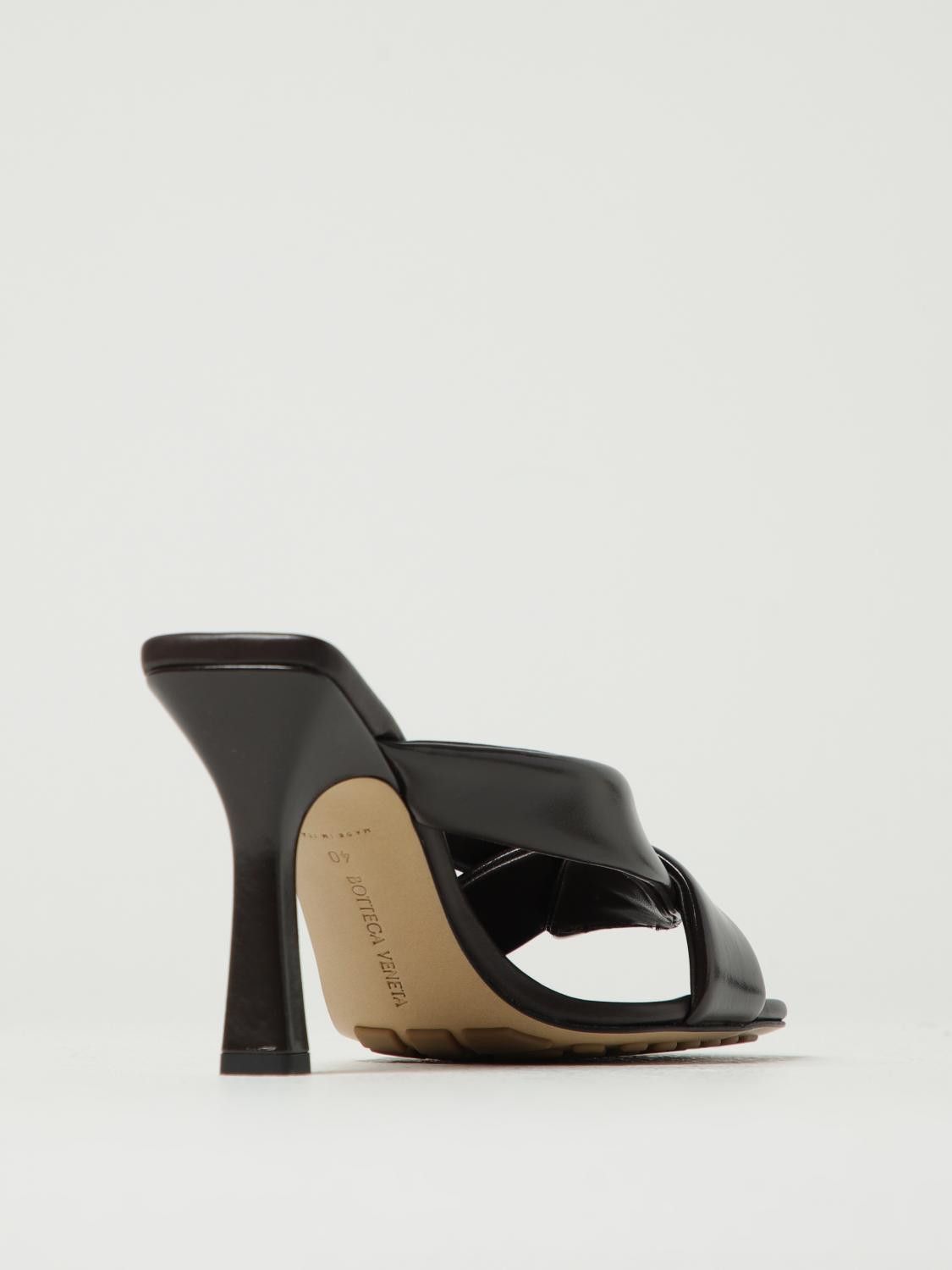 Bottega Veneta Bottega Veneta Heeled Sandal Woman Dark Size US 10 / IT 40 - 3 Thumbnail