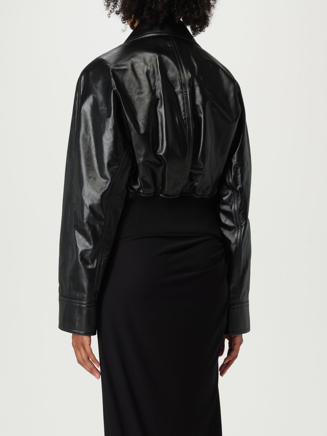 Bottega Veneta Bottega Veneta Jacket Woman Black Size M / US 6-8 / IT 42-44 - 2 Thumbnail