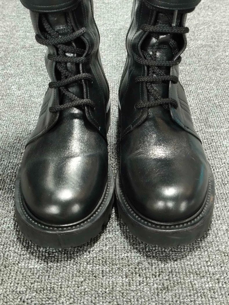 Dior Black Martin Boots by Dior Size US 9 / EU 42 - 5 Thumbnail