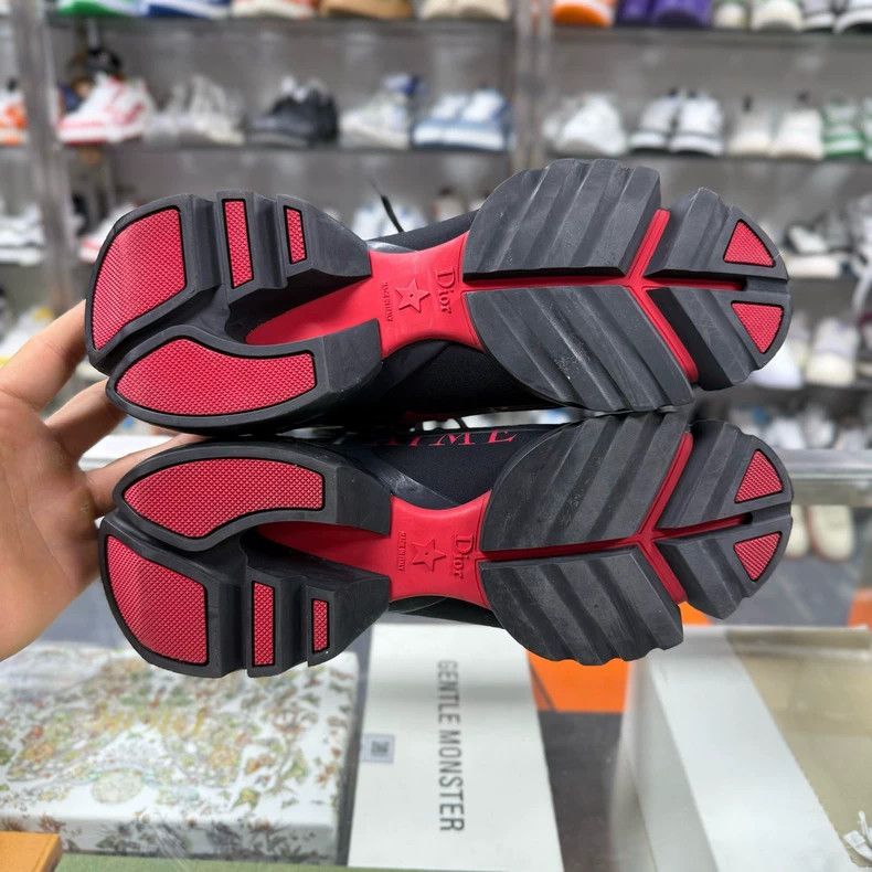 Dior DIOR D-Connect Black Dad Sneakers Size 38 Size US 10 / EU 43 - 7 Thumbnail