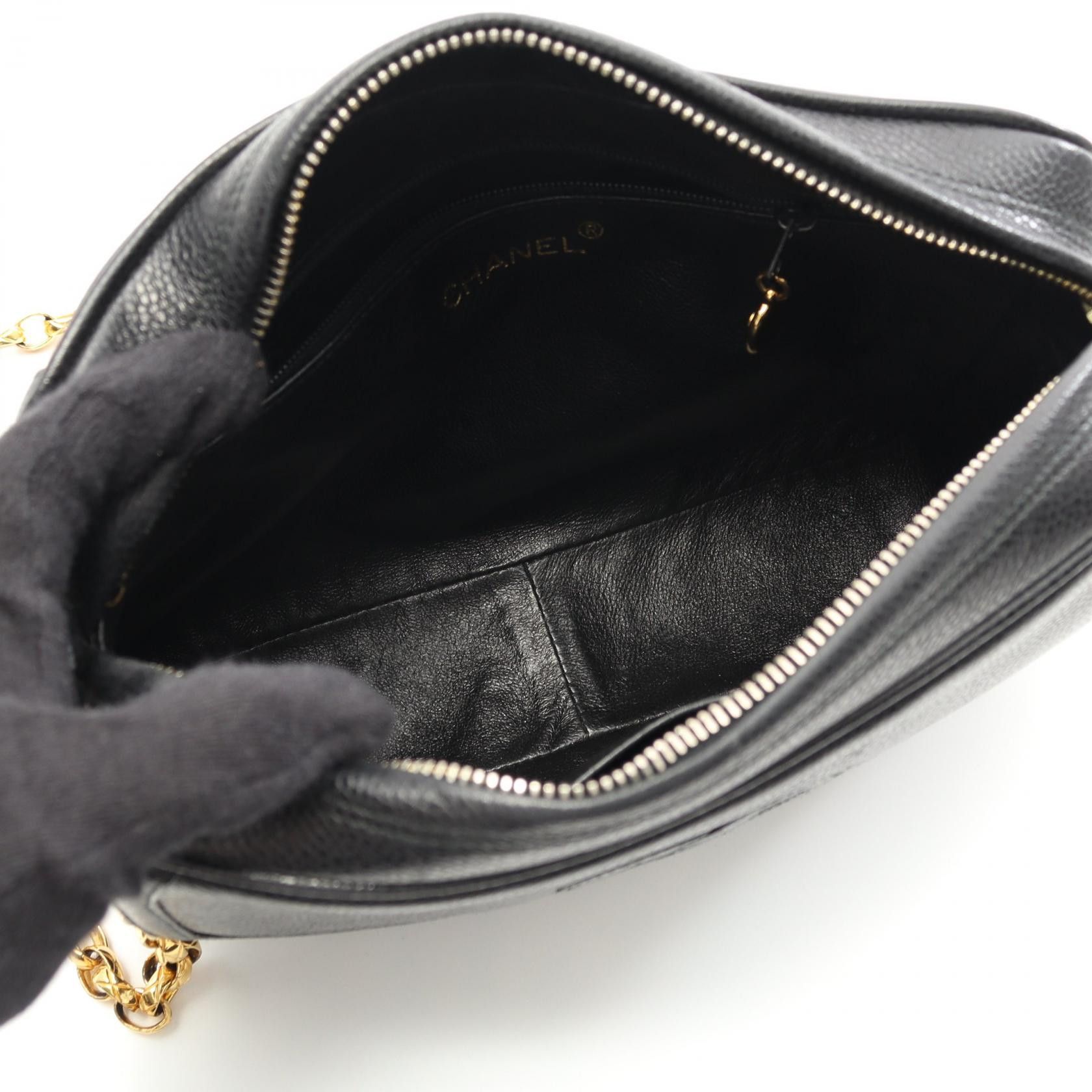 Chanel Chanel Chanel Coco Mark Grained Calf Shoulder Bag Leather Shoulder Bag Size ONE SIZE - 3 Thumbnail