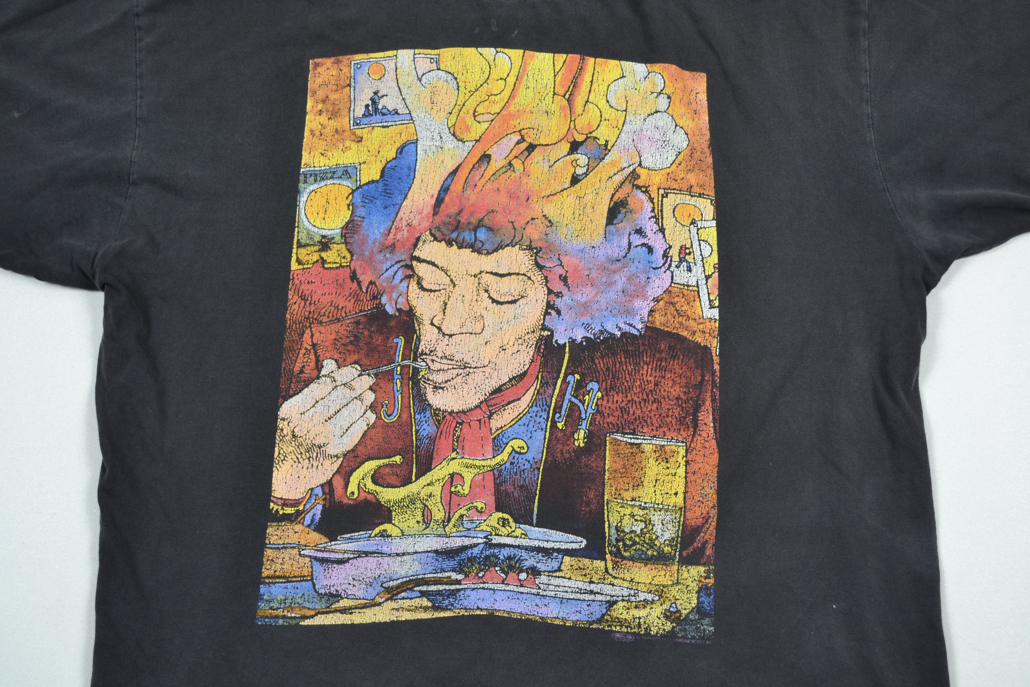 Jimi Hendrix VTG Jimi Hendrix Voodoo Soup Abstract Graphic Tee 