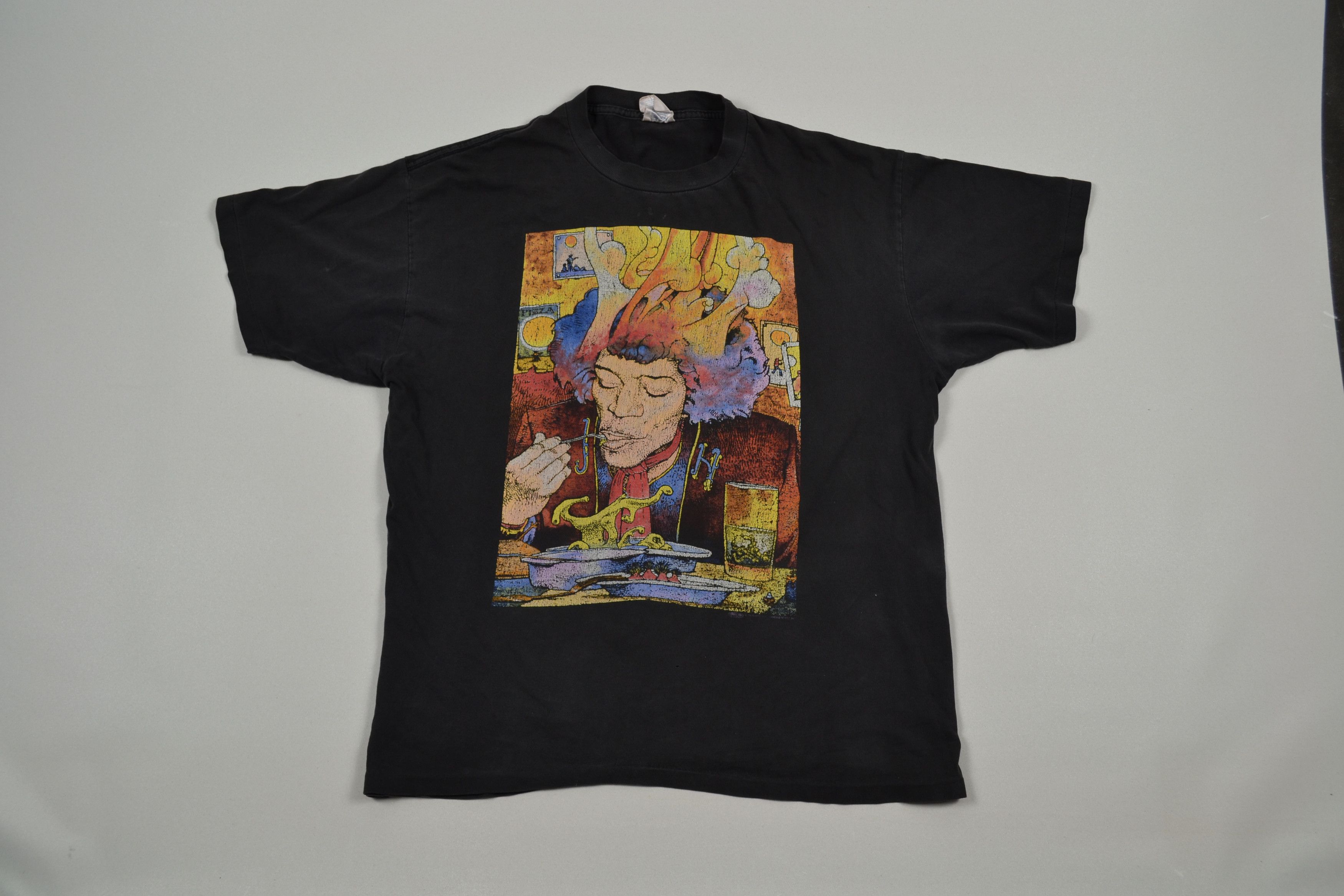 Jimi Hendrix VTG Jimi Hendrix Voodoo Soup Abstract Graphic Tee 
