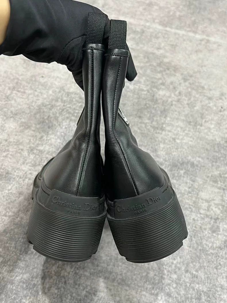 Dior Dior Logo Thick Sole Martin Boots Size US 6 / IT 36 - 5 Thumbnail