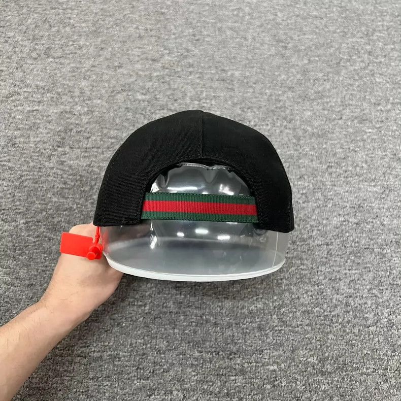 Gucci Gucci Embroidered Baseball Cap with Red Green Strap Size ONE SIZE - 3 Thumbnail