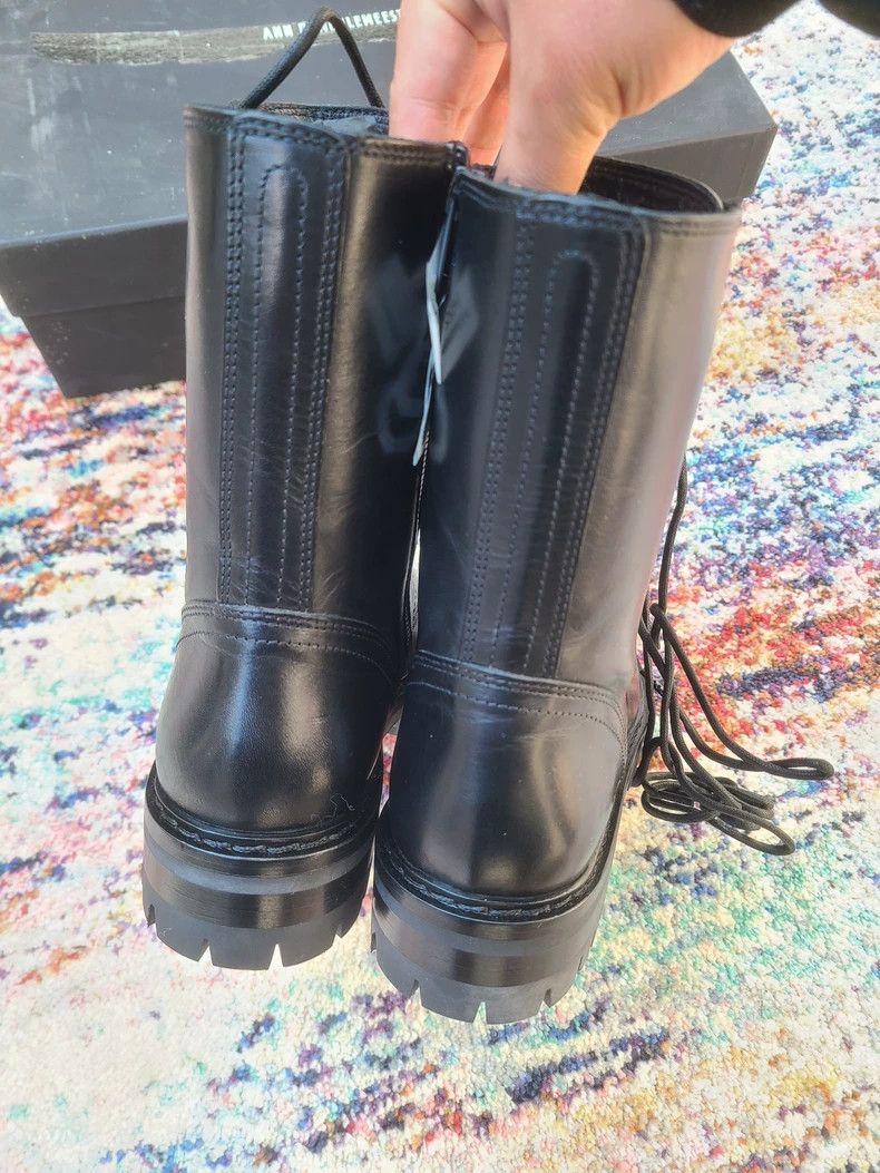 Ann Demeulemeester New Ann Demeulemeester Women's Leather Boots Size US 6 / IT 36 - 5 Thumbnail