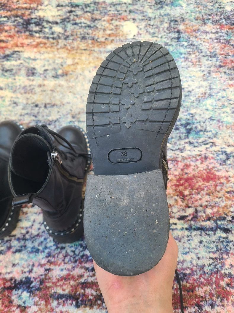 Ann Demeulemeester Ann Demeulemeester Black Ankle Boots Size US 7 / IT 37 - 6 Thumbnail