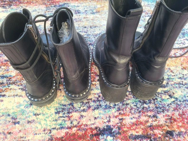 Ann Demeulemeester Ann Demeulemeester Black Ankle Boots Size US 7 / IT 37 - 5 Thumbnail