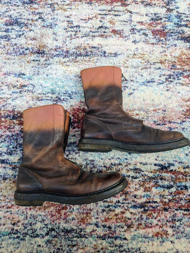 Ann Demeulemeester Ann Demeulemeester Men's Combat Boots Size 43 Size US 11 / EU 44 - 3 Thumbnail