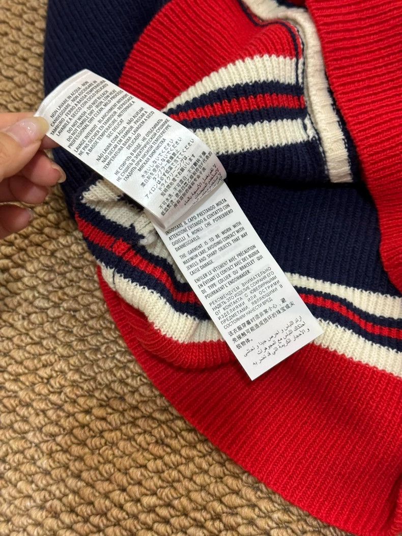 Gucci Gucci Red Blue Striped Cardigan Sweater Size M / US 6-8 / IT 42-44 - 4 Thumbnail