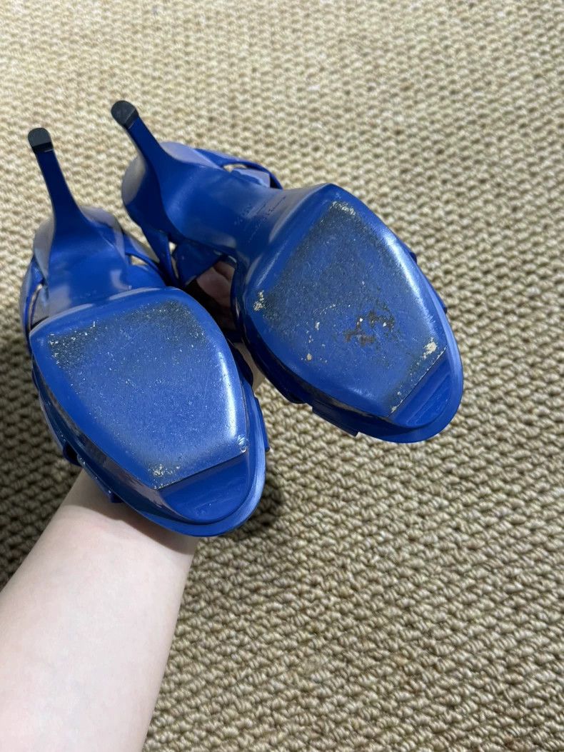 Yves Saint Laurent YSL Classic Patent Leather High Heels Size US 6 / IT 36 - 6 Thumbnail