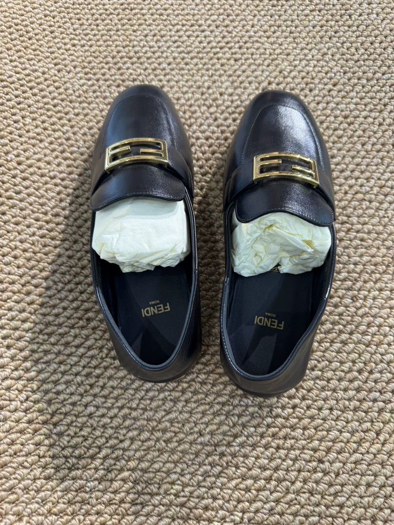 Fendi Fendi Classic Black Loafers Size 36.5 Size US 6 / IT 36 - 4 Thumbnail