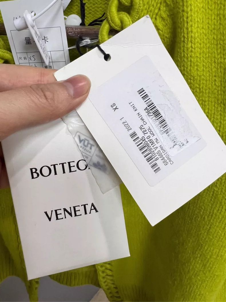 Bottega Veneta Bottega Veneta Green Knitted Cardigan Size XS / US 0-2 / IT 36-38 - 3 Thumbnail