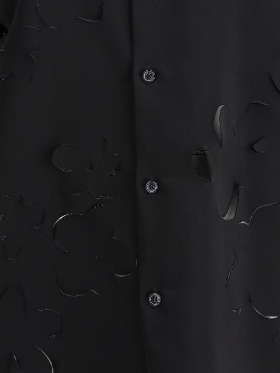 Marni MARNI Women Shirts CAMA0620S0USR009 00N99 BLACK Size S / US 4 / IT 40 - 3 Thumbnail