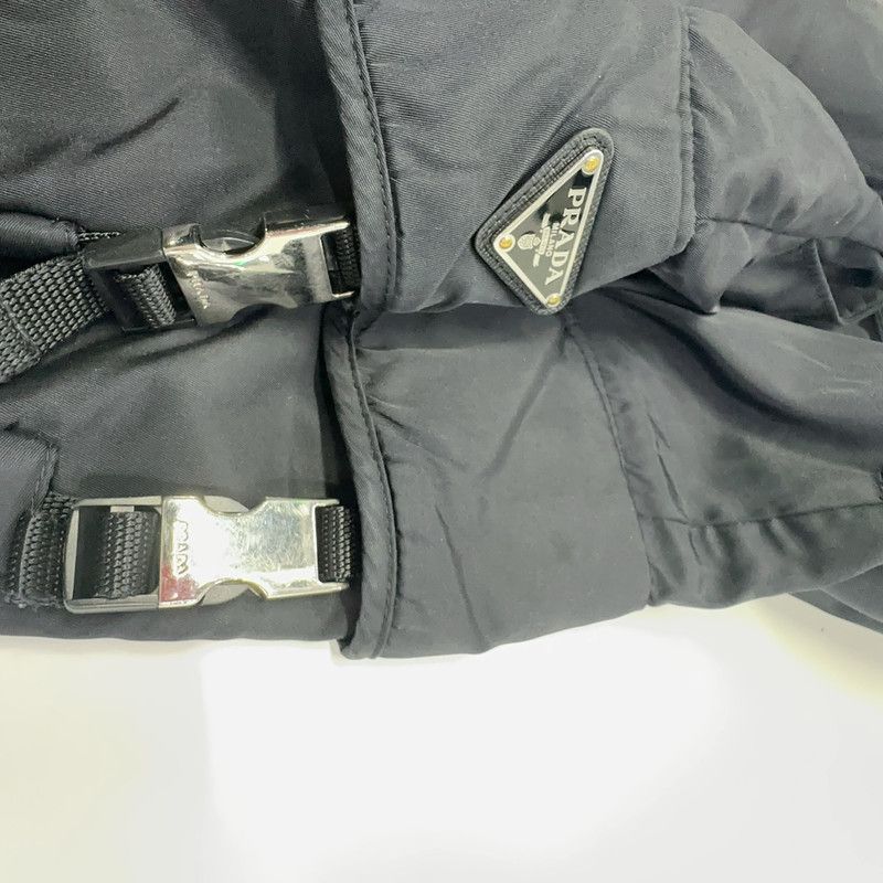 Prada Prada Black Re-Nylon Logo Casual Shorts Size US 44 / EU 60 - 14 Thumbnail