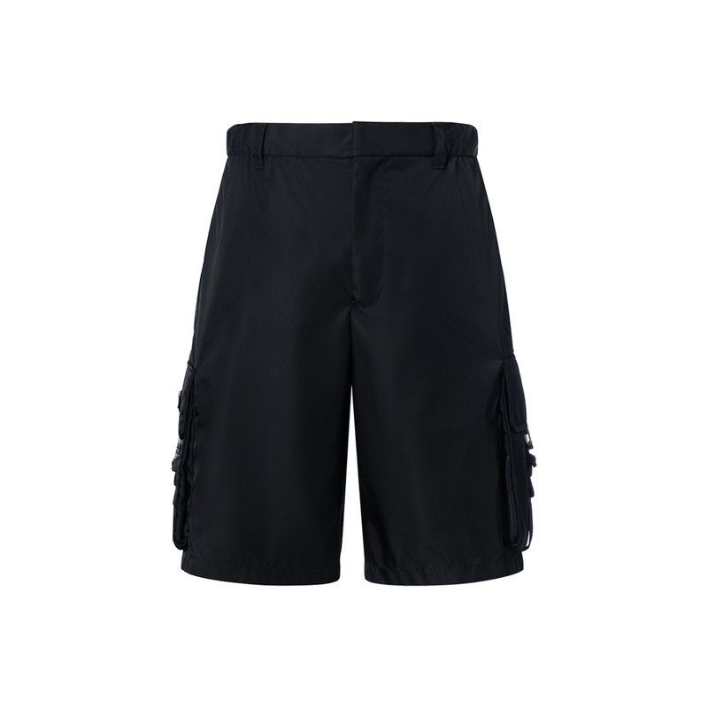 Prada Prada Black Re-Nylon Logo Casual Shorts Size US 44 / EU 60 - 11 Thumbnail