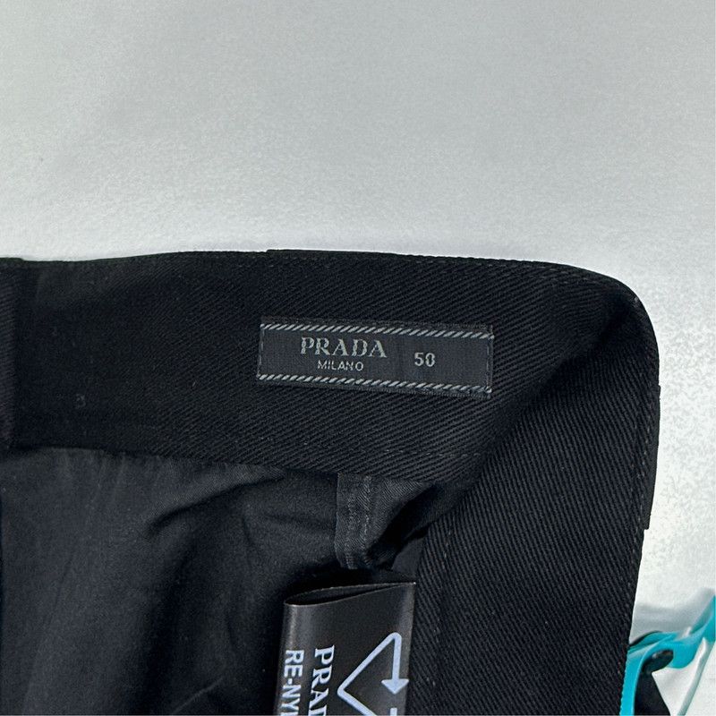 Prada Prada Black Re-Nylon Loose Fit Pants Size US 44 / EU 60 - 4 Thumbnail