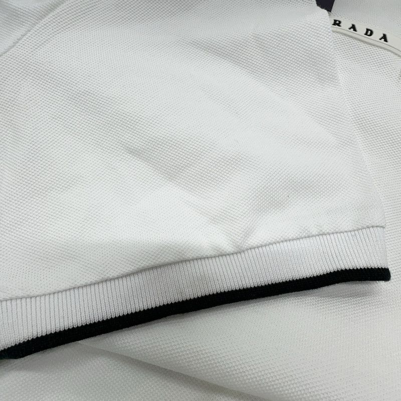 Prada Prada Casual Comfortable Short Sleeve Polo Shirt Size US XXL / EU 58 / 5 - 8 Thumbnail