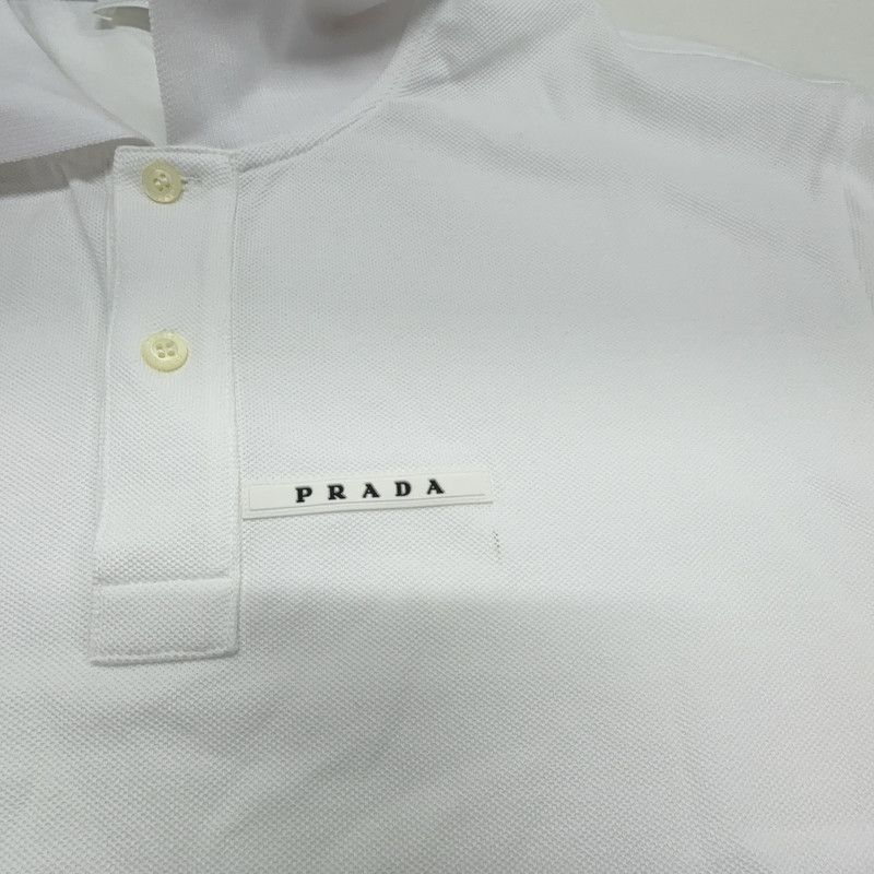 Prada Prada Casual Comfortable Short Sleeve Polo Shirt Size US XXL / EU 58 / 5 - 5 Thumbnail