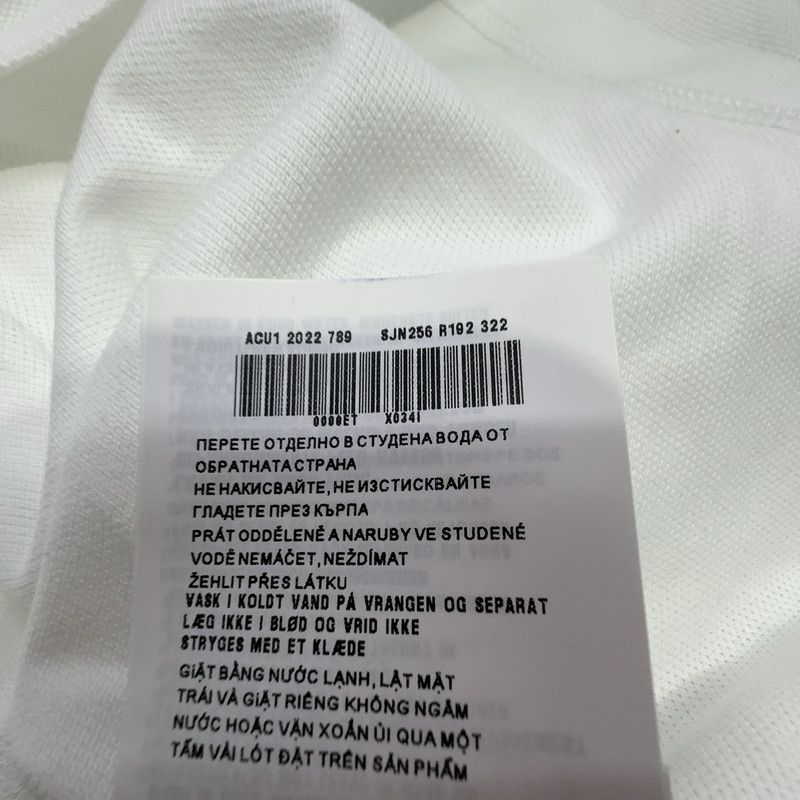 Prada Prada White Casual Comfort Polo Shirt Size US XXL / EU 58 / 5 - 2 Thumbnail