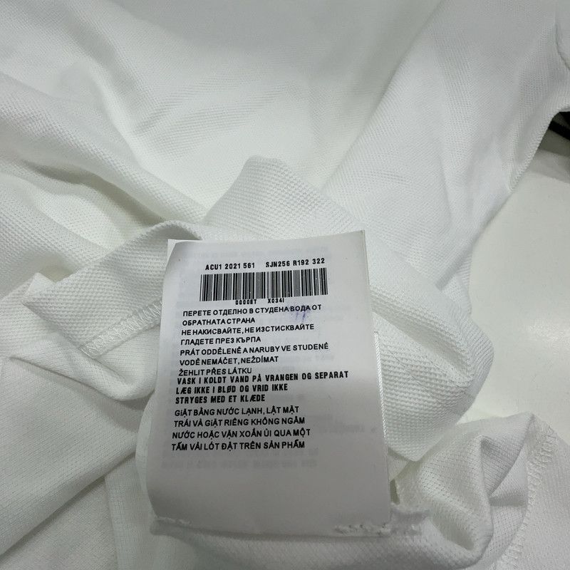 Prada Prada White Short Sleeve Polo Shirt Size US XXL / EU 58 / 5 - 2 Thumbnail