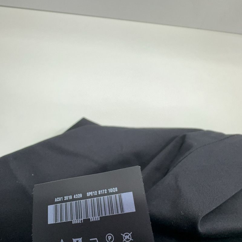 Prada PRADA Solid Black Business Trousers for Men Size US 44 / EU 60 - 4 Thumbnail